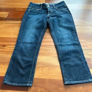 Paige Hidden Hills Crop Jeans Size 27